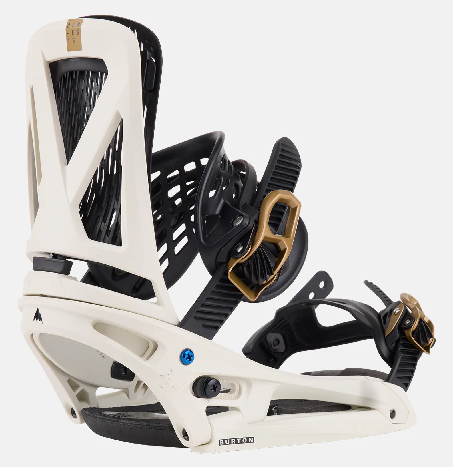 Burton Genesis EST Snowboard Bindings Mens White / Gold – Elevation107