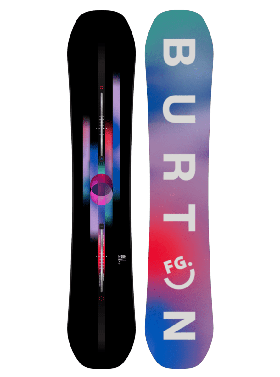 Burton Feelgood Flying V Snowboard Womens 2025 Graphic Elevation107