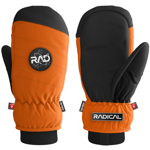 Rad Gloves Astro Mitt Ripstop Safety Orange