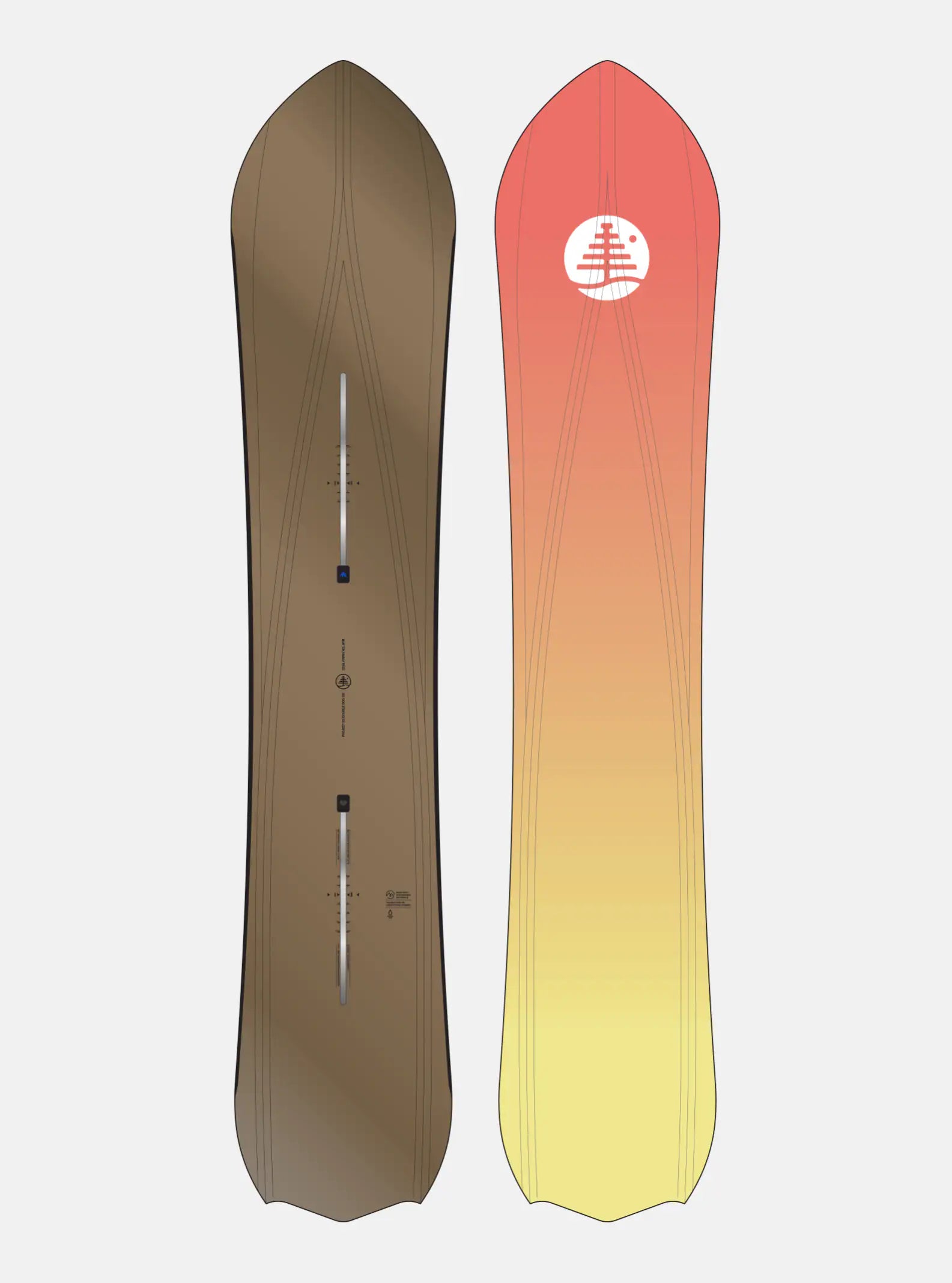 Burton Family Tree 3D Deep Daze Snowboard Burton 3D Deep Daze 2023