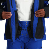 Spyder Leader Jacket Mens 2024 Electric Blue