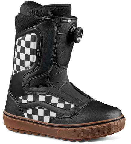 Vans Aura OG Checkboard Mens Snowboard Boots Checkerboard / Black / Gum