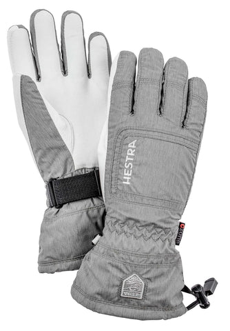 Hestra Czone Powder Womens Gloves Grey / White