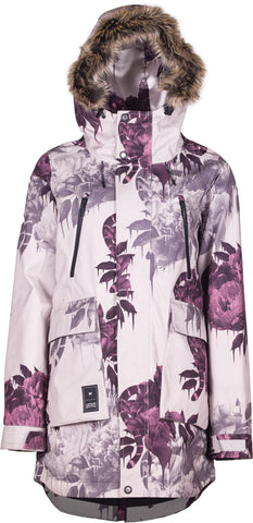 L1 Fairbanks Womens Jacket Ghosted Print