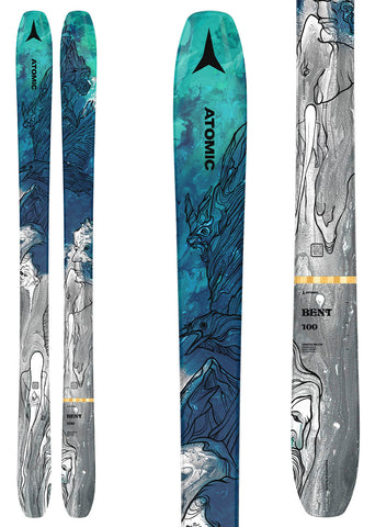 Atomic Bent 100 Snow Skis 2023