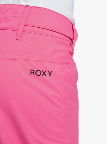 Roxy Backyard Girls Pants Shocking Pink