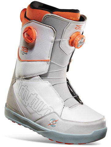 Thirtytwo Lashed Double Boa Powell Snowboard Boots Mens Grey / White / Orange