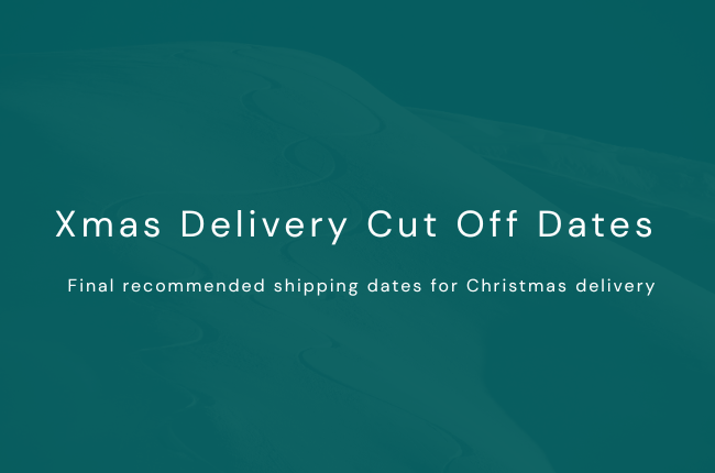 Xmas Delivery Cut Off Dates - Elevation107