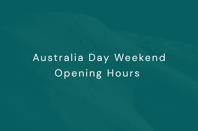 Australia Day Weekend Opening Hours - Elevation107