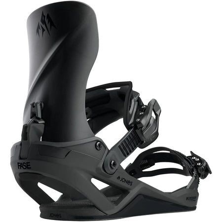 Jones Mercury FASE Snowboard Bindings 2027 Stealth Black - Elevation107
