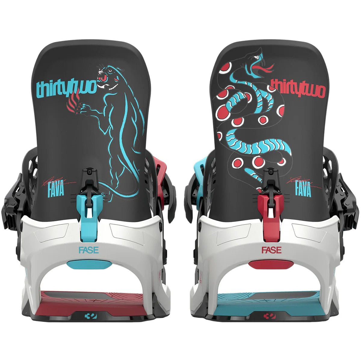 ThirtyTwo T32M FASE Snowboard Bindings 2026 Fava - Elevation107