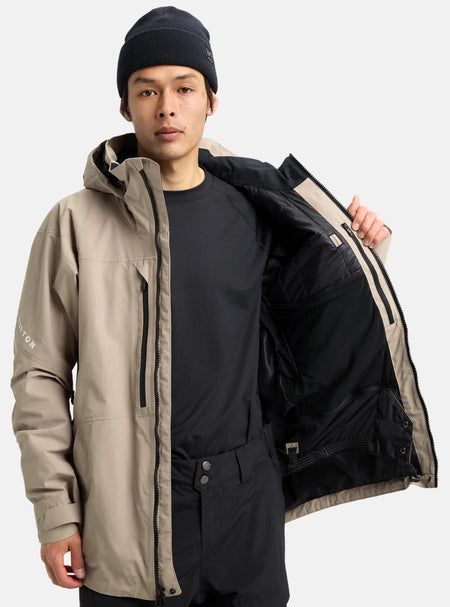 Burton [ak] Swash GORE - TEX Mens Jacket 2026 Summit Taupe - Elevation107
