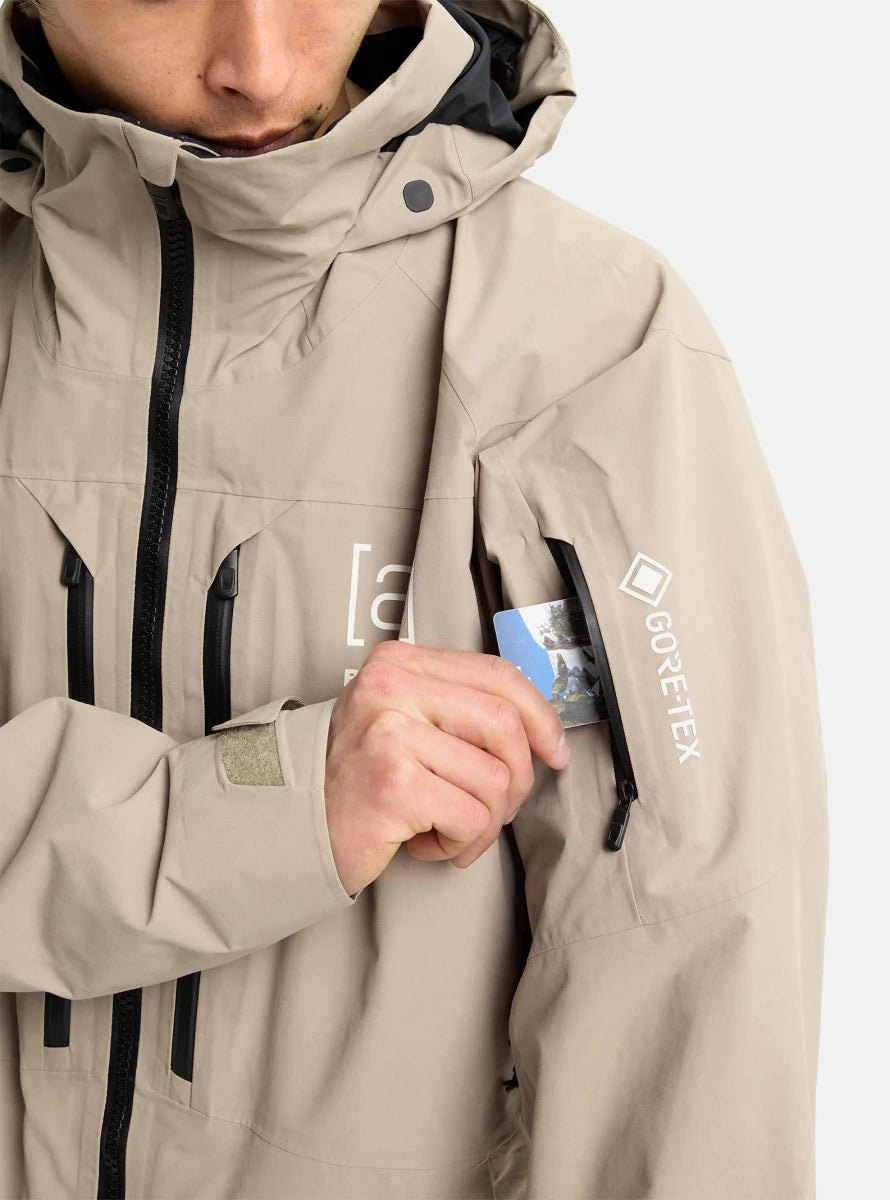 Burton [ak] Swash GORE - TEX Mens Jacket 2026 Summit Taupe - Elevation107