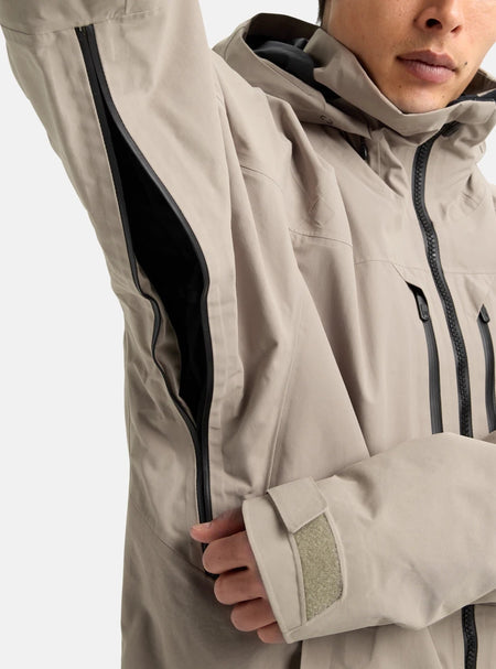 Burton [ak] Swash GORE-TEX Mens Jacket Summit Taupe – Elevation107
