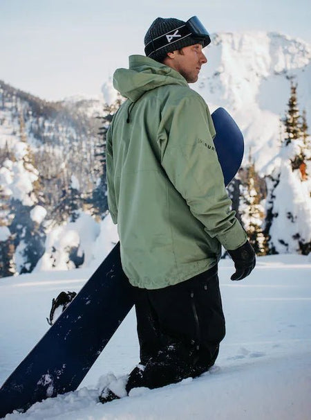 Burton [AK] Cyclic GORE - TEX Mens Jacket Hedge Green / Black - Elevation107