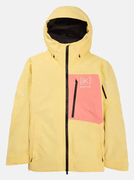 Burton [AK] Cyclic GORE - TEX Mens Jacket Buttermilk / Reef Pink - Elevation107