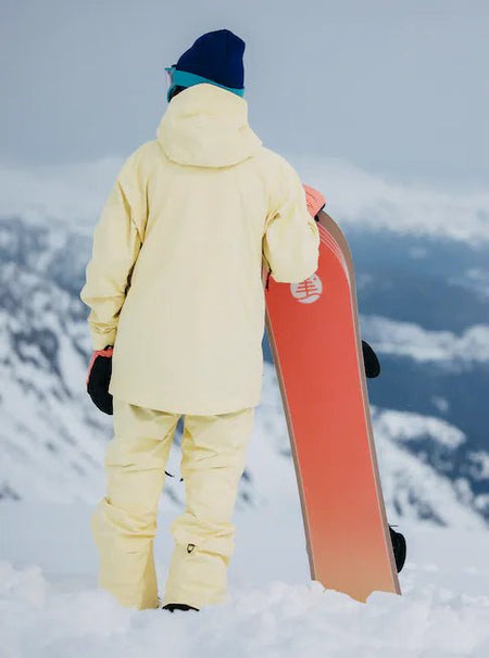 Burton [AK] Cyclic GORE - TEX Mens Jacket Buttermilk / Reef Pink - Elevation107