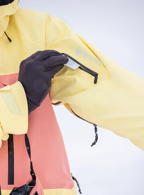 Burton [AK] Cyclic GORE - TEX Mens Jacket Buttermilk / Reef Pink - Elevation107