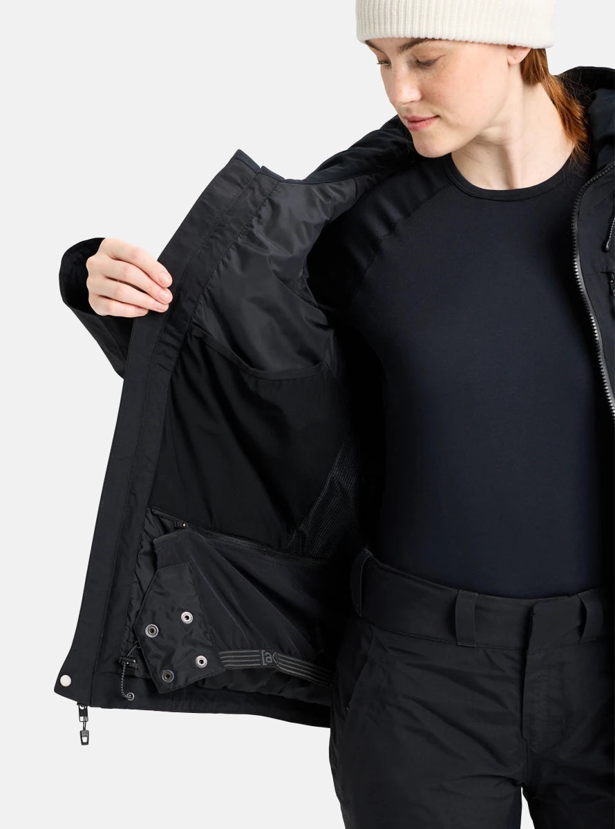 Burton [ak] Embark GORE - TEX Women's Jacket 2026 Black - Elevation107