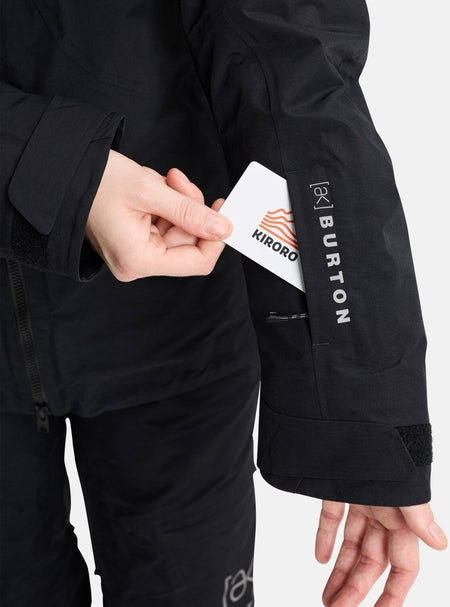 Burton [ak] Embark GORE - TEX Women's Jacket 2026 Black - Elevation107