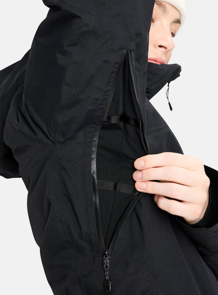 Burton [ak] Embark GORE - TEX Women's Jacket 2026 Black - Elevation107