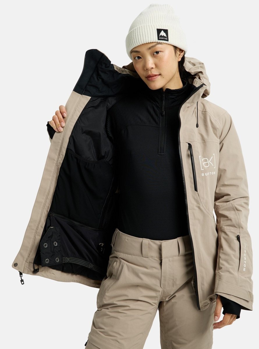 Burton [ak] Embark GORE - TEX Women's Jacket 2026 Summit Taupe - Elevation107