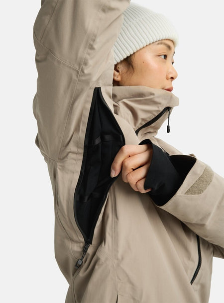 Burton [ak] Embark GORE - TEX Women's Jacket 2026 Summit Taupe - Elevation107