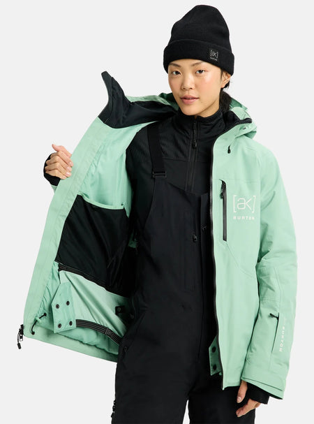 Burton [ak] Embark GORE - TEX Womens Jacket 2026 Soft Sage - Elevation107