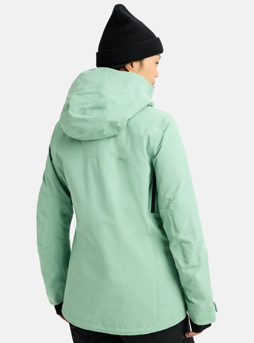 Burton [ak] Embark GORE - TEX Womens Jacket 2026 Soft Sage - Elevation107