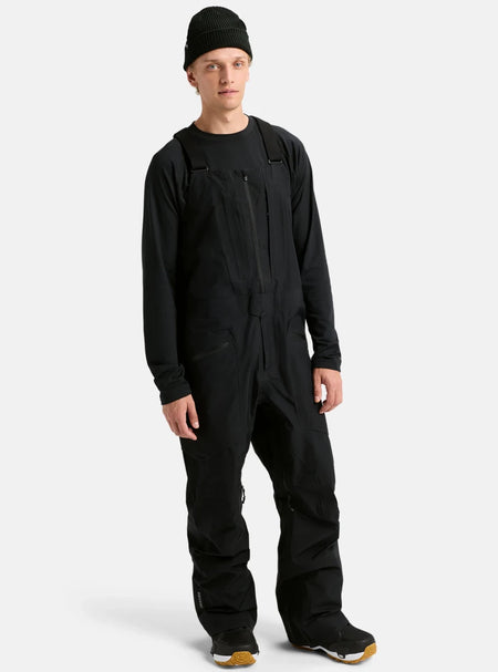 Burton [ak] Freebird GORE - TEX Stretch Bib Pants Mens 2026 Black - Elevation107
