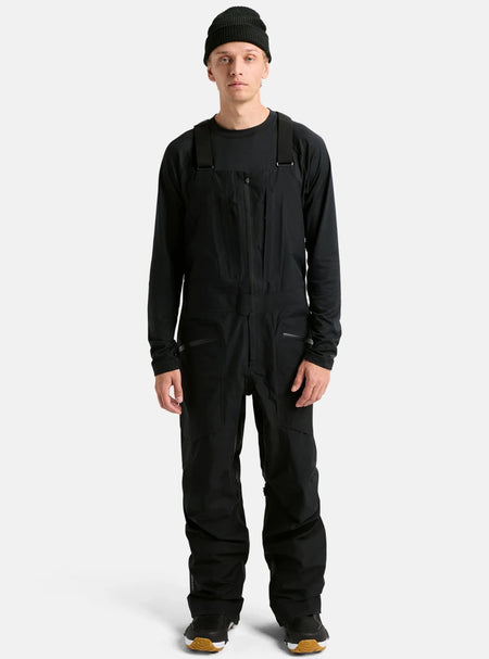 Burton [ak] Freebird GORE - TEX Stretch Bib Pants Mens 2026 Black - Elevation107