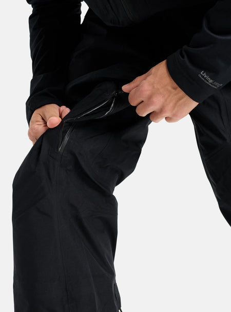 Burton [ak] Freebird GORE - TEX Stretch Bib Pants Mens 2026 Black - Elevation107