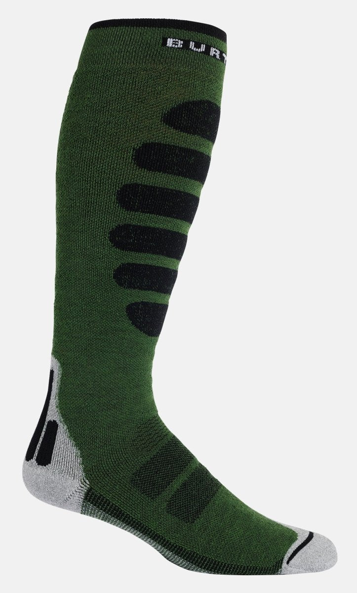 Burton Performance Plus Midweight Socks Mens Martini Olive - Elevation107