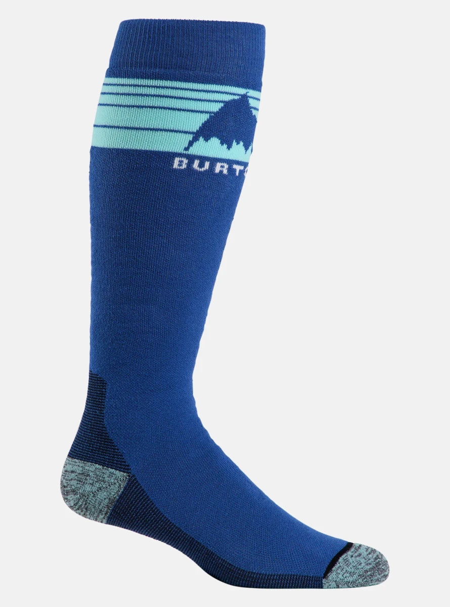 Burton Men's Emblem Midweight Socks 2026 Light Teal - Elevation107