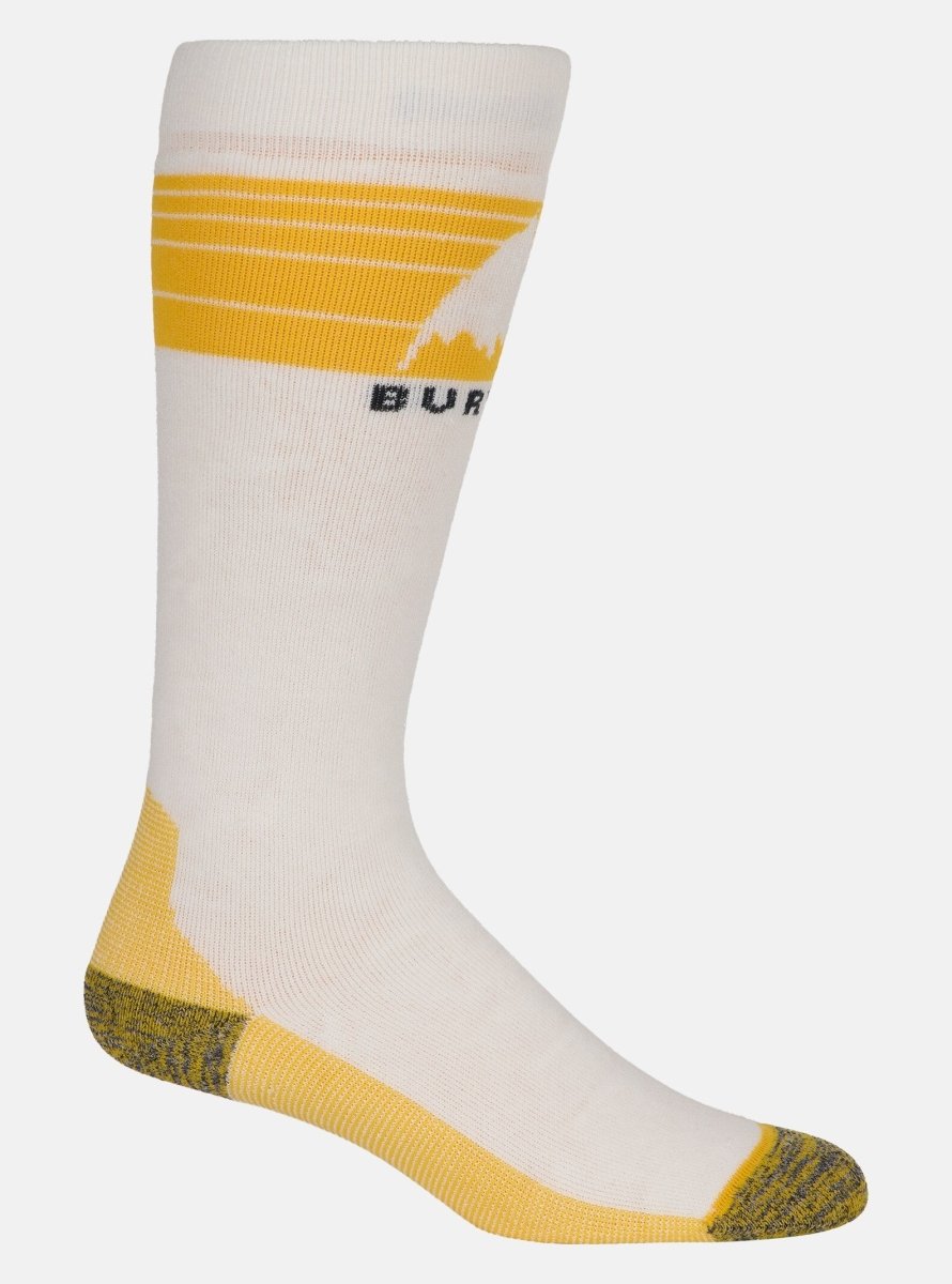 Burton Women's Emblem Midweight Socks 2026 Stout White - Elevation107