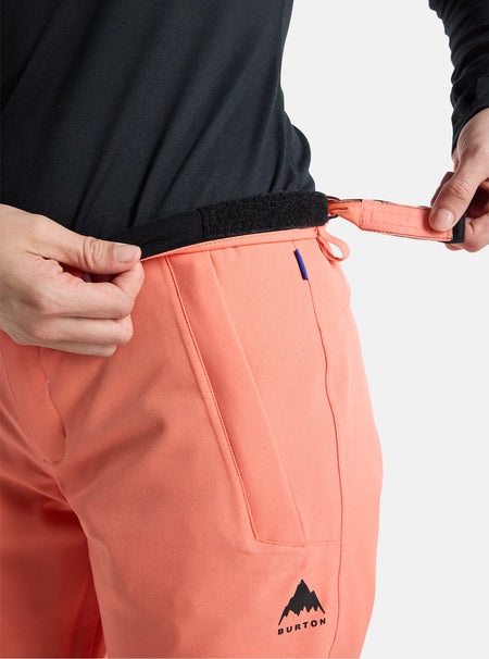 Burton Society Pants Womens 2025 Peach Echo - Elevation107