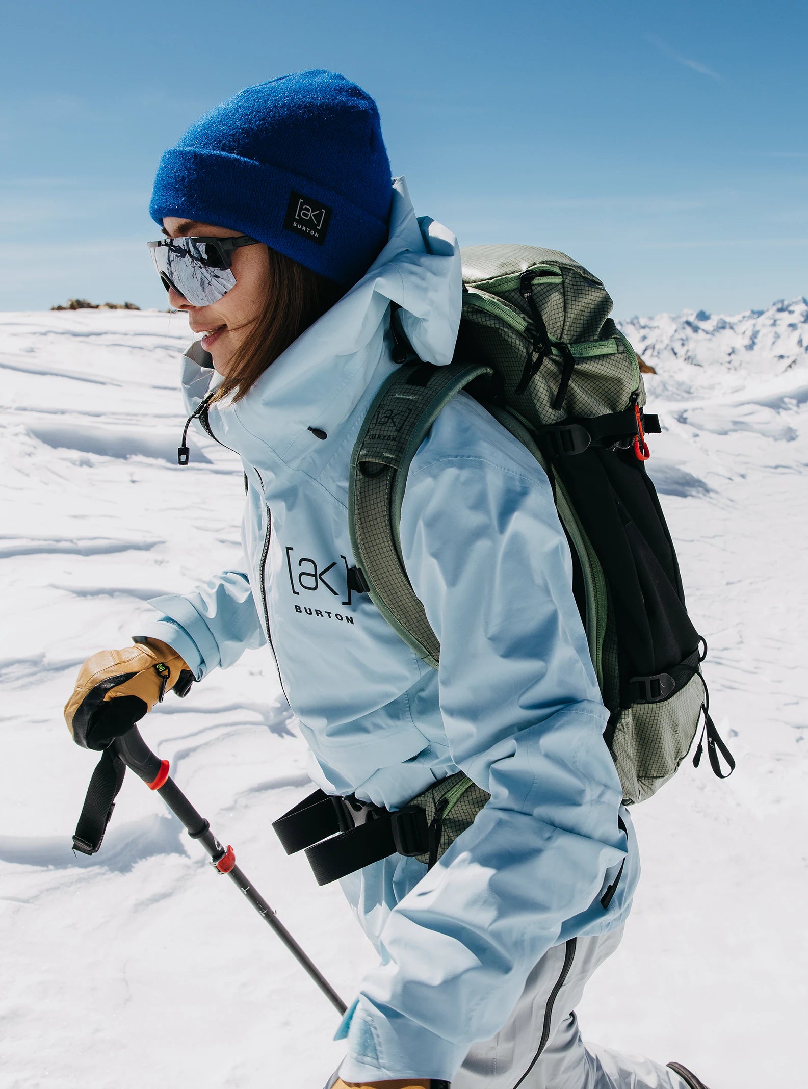 Burton [ak] Stagger Beanie 2026 Jake Blue - Elevation107