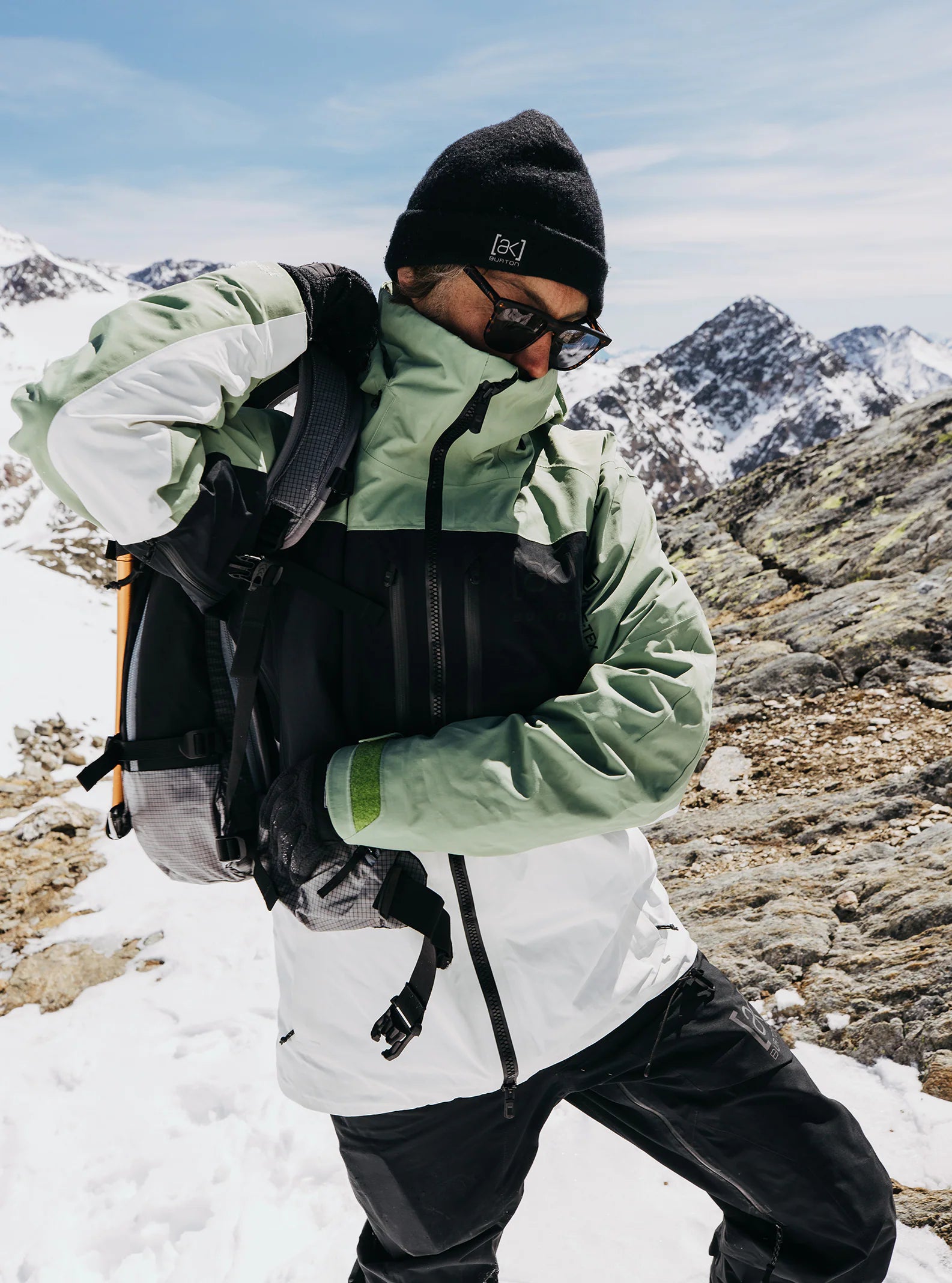 Burton [ak] Stagger Beanie 2026 Black - Elevation107