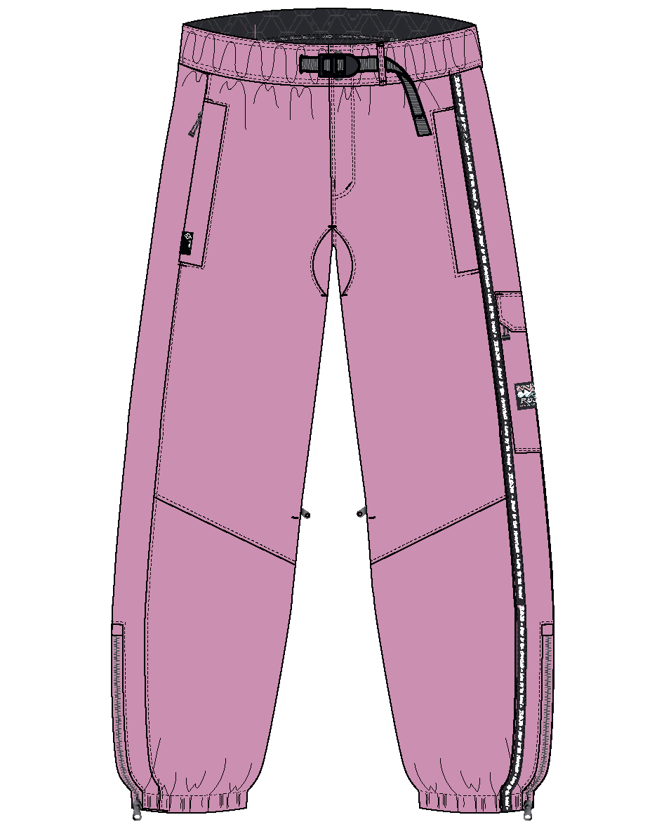 Rojo She Ripz Junior Pants Kids 2025 Moonlite Mauve - Elevation107