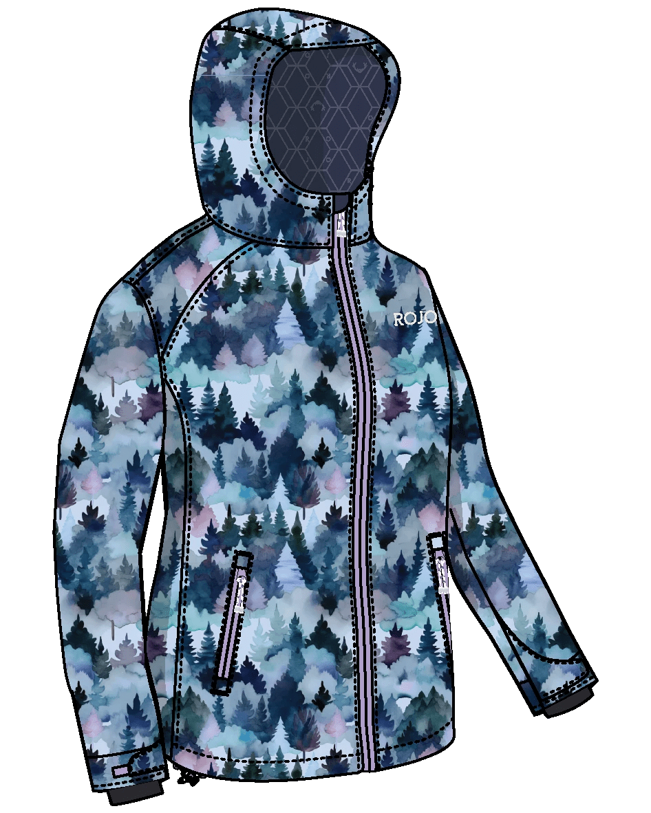 Rojo Maisey Jacket Kids 2025 Glacial Pines - Elevation107