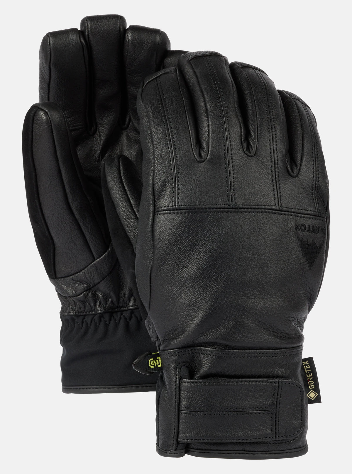 Burton Men's Gondy GORE - TEX Leather Gloves 2026 Black - Elevation107