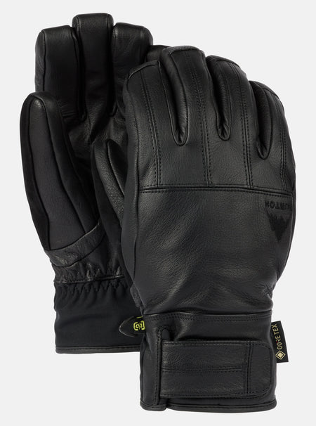Burton Men's Gondy GORE - TEX Leather Gloves 2026 Black - Elevation107