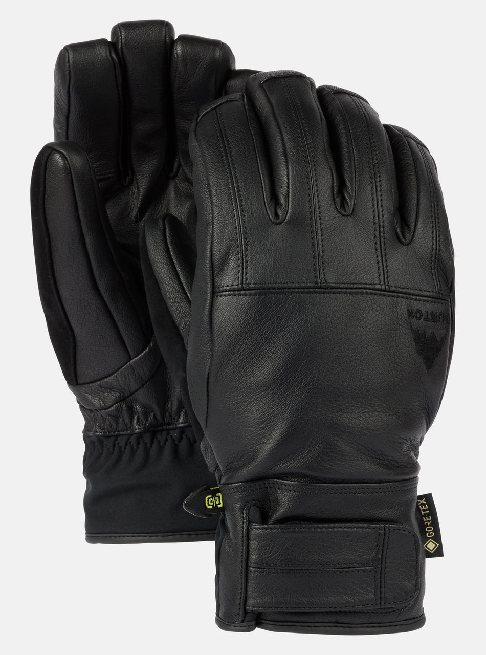 Burton Men's Gondy GORE - TEX Leather Gloves 2026 Black - Elevation107