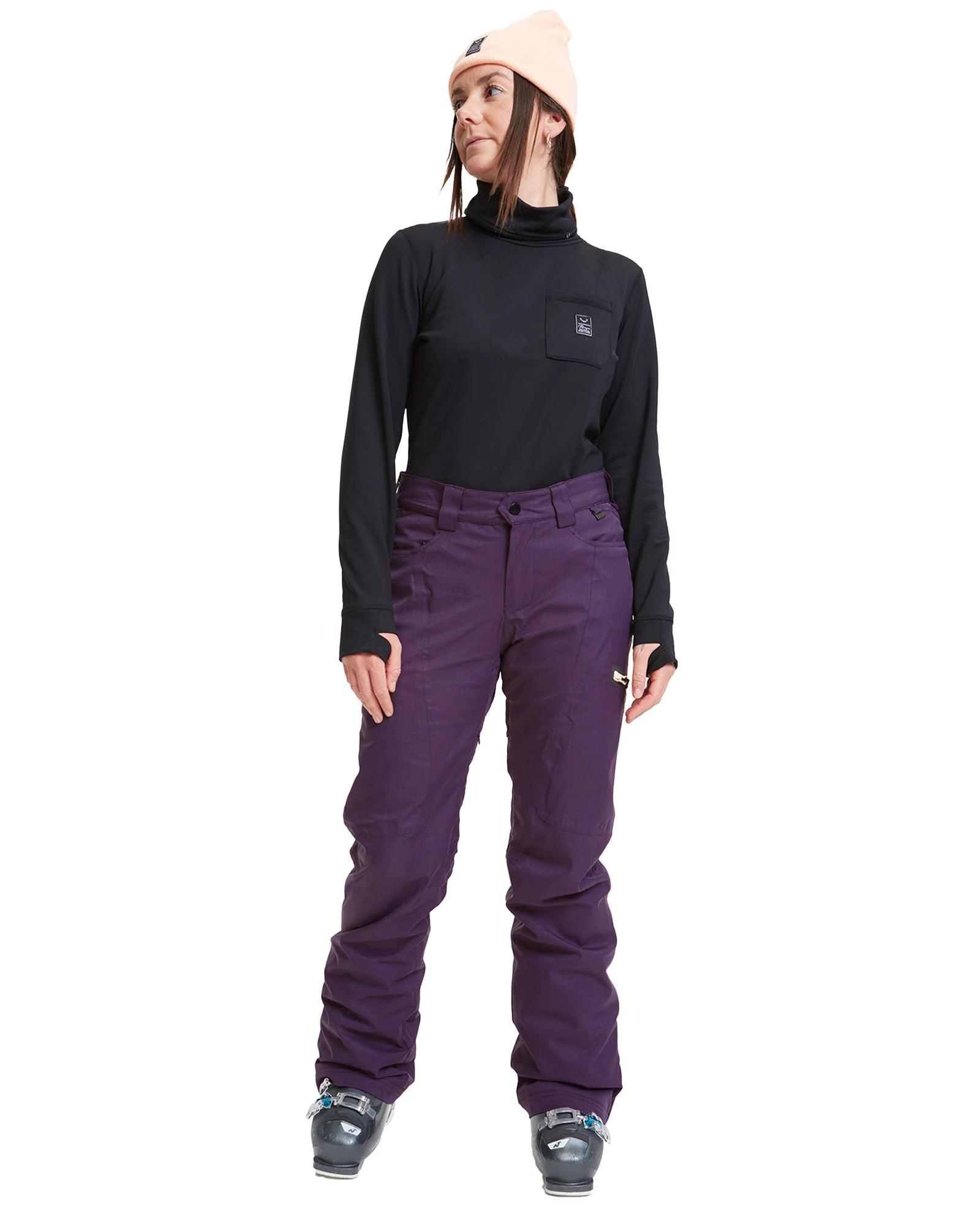 Rojo Snow Culture Pants Womens 2025 Perfect Plum - Elevation107