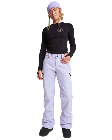 Rojo Snow Culture Pants Womens 2025 Orchid Petal - Elevation107