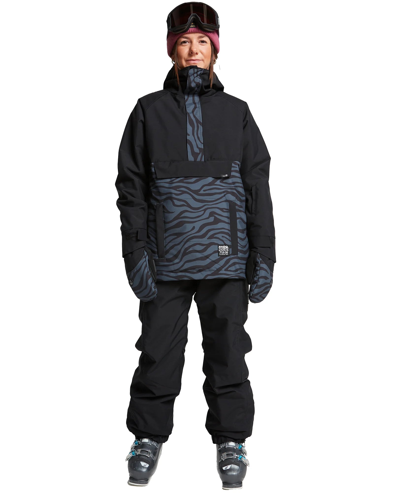 Rojo Zoe 2.0 Jacket Womens 2025 Zebralicious Black - Elevation107