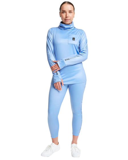 Rojo Park Life Funnel Neck Thermal Top Womens 2025 Hydrangea - Elevation107