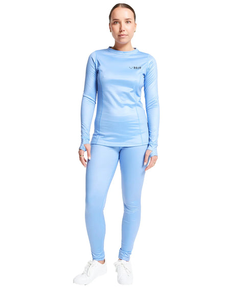 Rojo Womens Living Best life Crew Thermal Top Womens 2025 Hydrangea - Elevation107