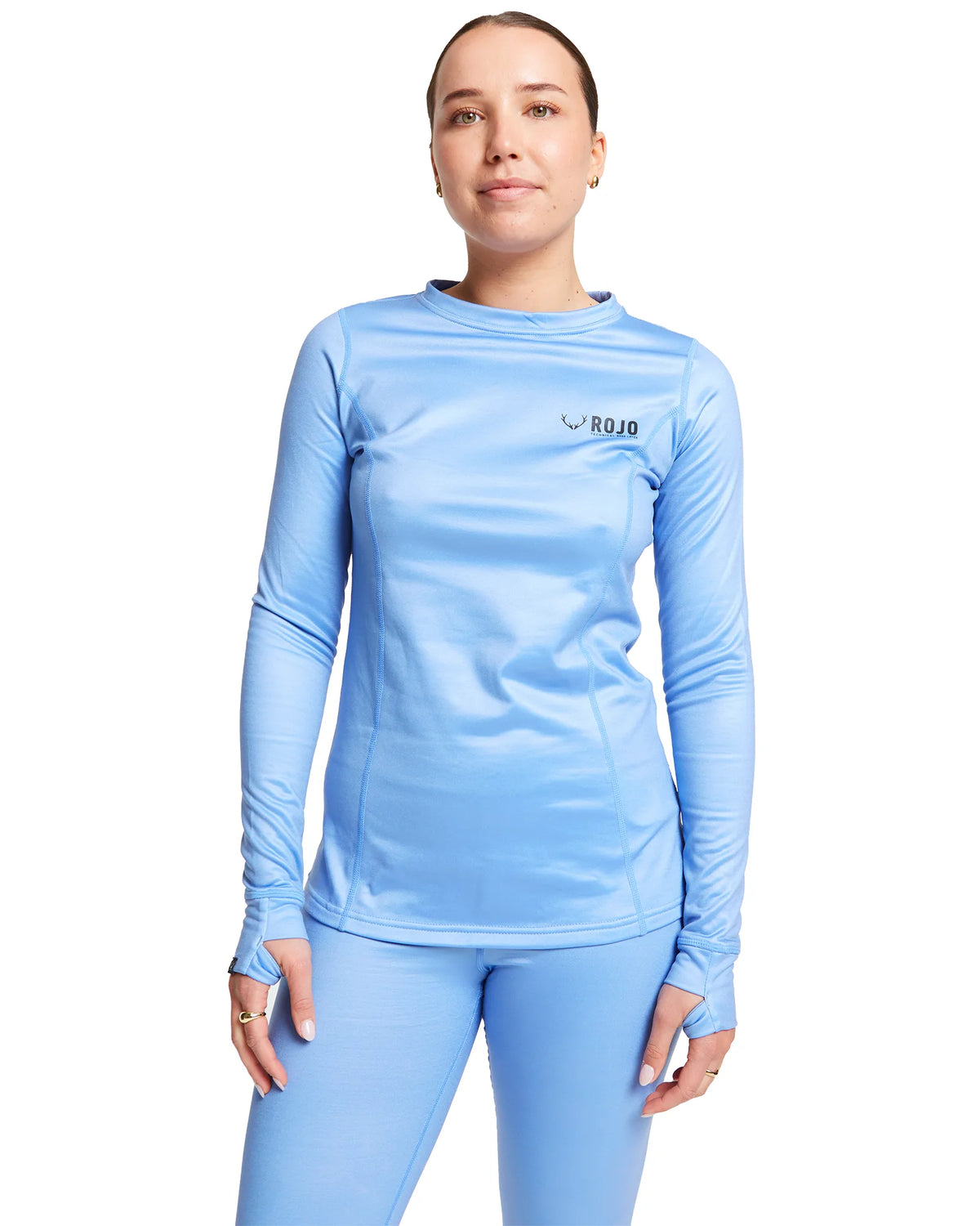 Rojo Womens Living Best life Crew Thermal Top Womens 2025 Hydrangea - Elevation107