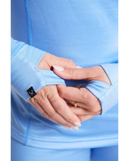 Rojo Womens Living Best life Crew Thermal Top Womens 2025 Hydrangea - Elevation107